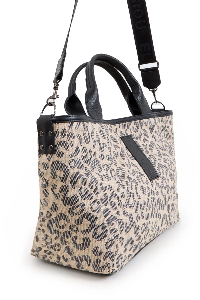 Classy Straw Tote & Shopper Bag Straw Animal - Image 2