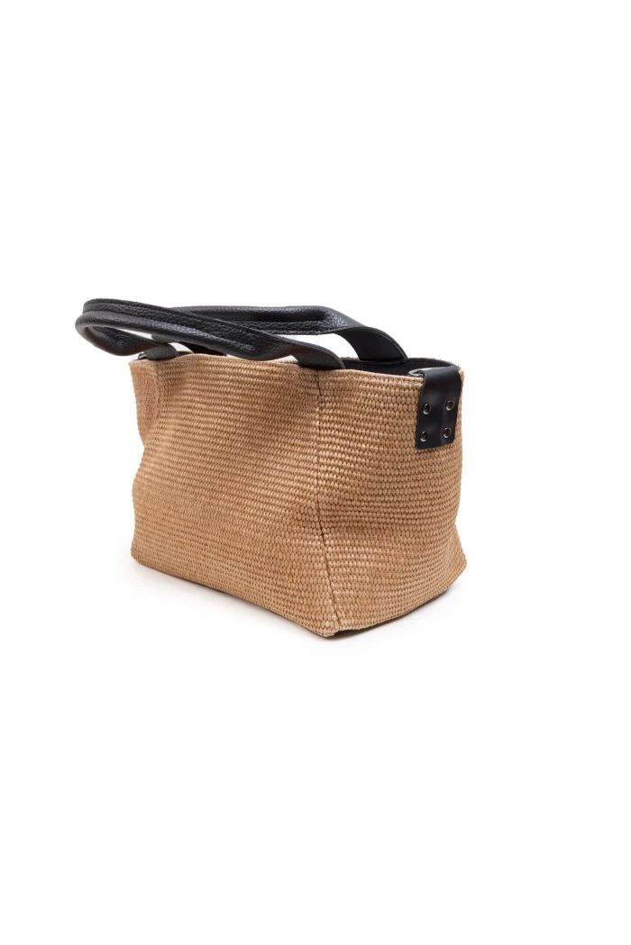 Classy Straw Τσάντα Χειρος Taupe - Image 3