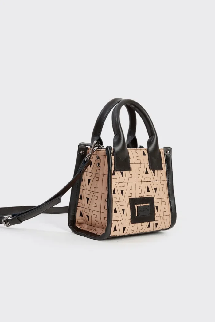Mini Ea Tote & Shopper Bag Μπέζ - Image 2