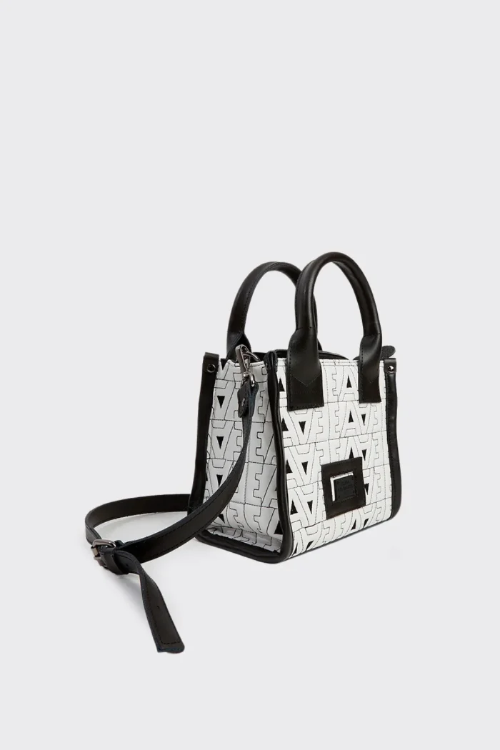 Mini Ea Tote & Shopper Bag Λευκό - Image 2