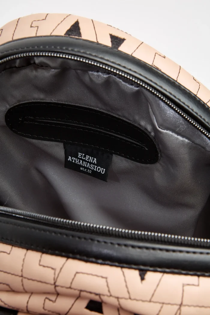 Logo Backpack Γυναικείο Μπεζ Small - Image 8