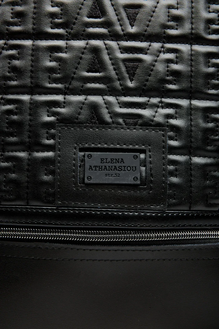 Logo Backpack Γυναικείο Μαύρη Large - Image 4