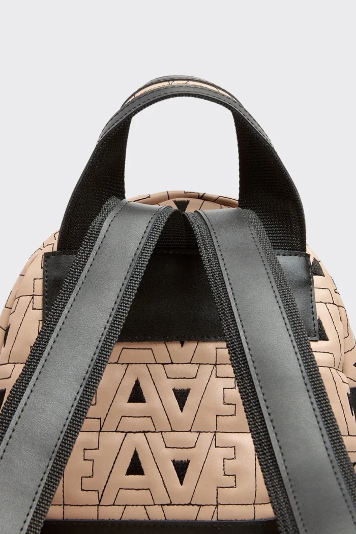 Logo Backpack Γυναικείο Μπεζ Small - Image 3