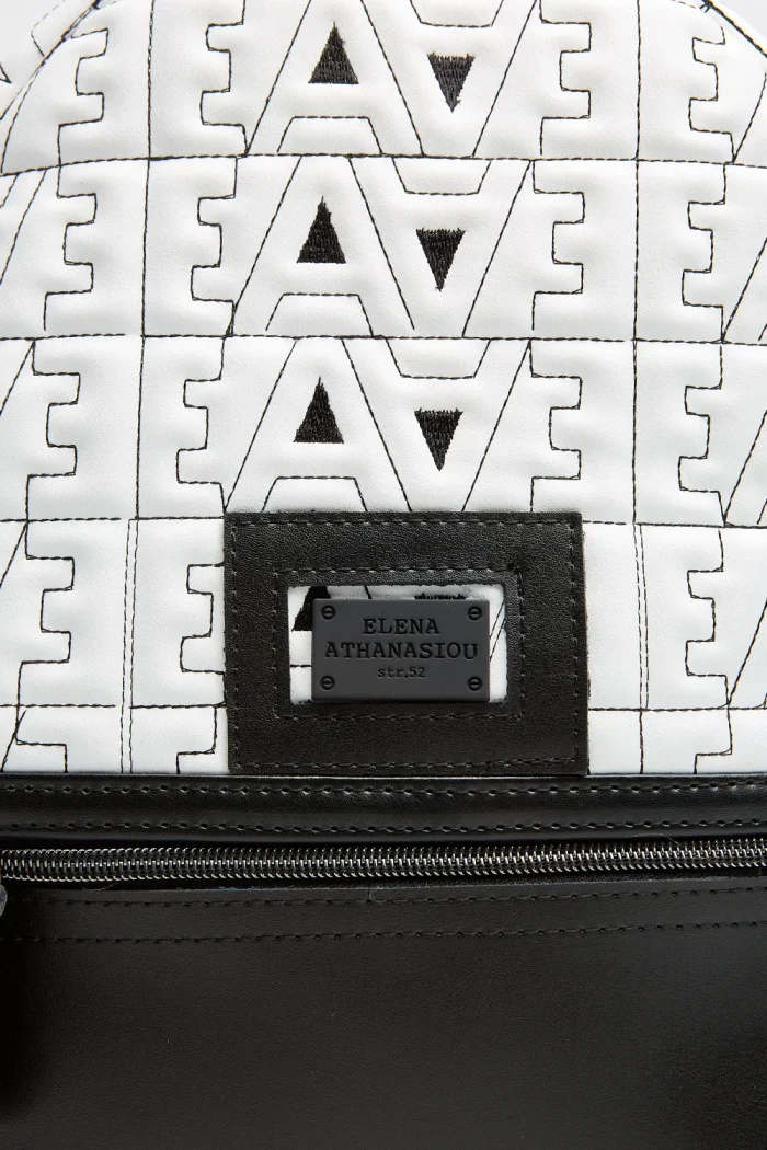 Logo Backpack Γυναικείο Λευκό Small - Image 5