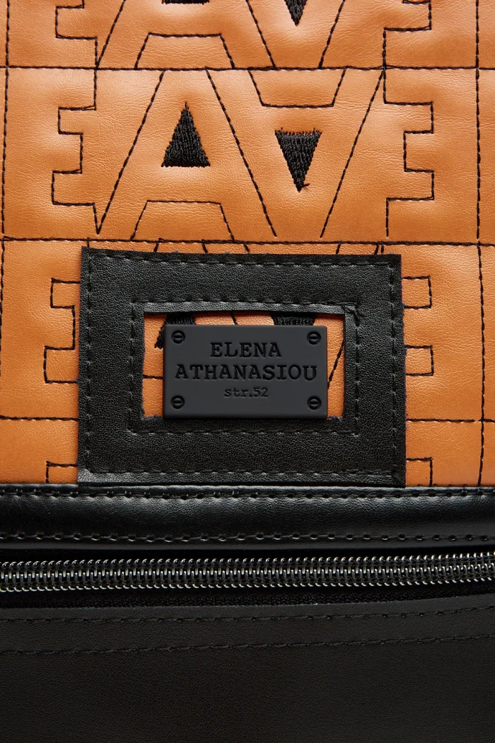 Logo Backpack Γυναικείο Κονιάκ Small - Image 4