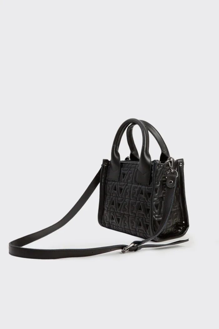 Mini Ea Tote & Shopper Bag Μαύρη - Image 3