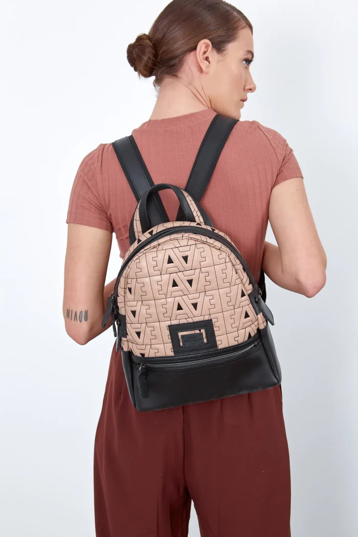 Logo Backpack Γυναικείο Μπεζ Small - Image 6
