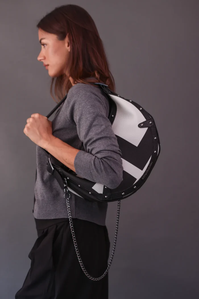 Hype Vegan Baguette Bag Μπεζ - Image 2