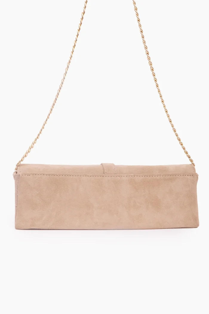 Feminine Τσάντα Εξοδου Μπεζ Large - Image 3