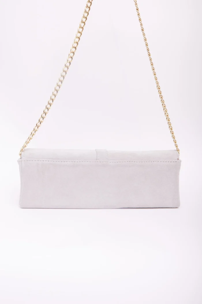 Feminine Τσάντα Εξοδου Ice Grey Large - Image 4