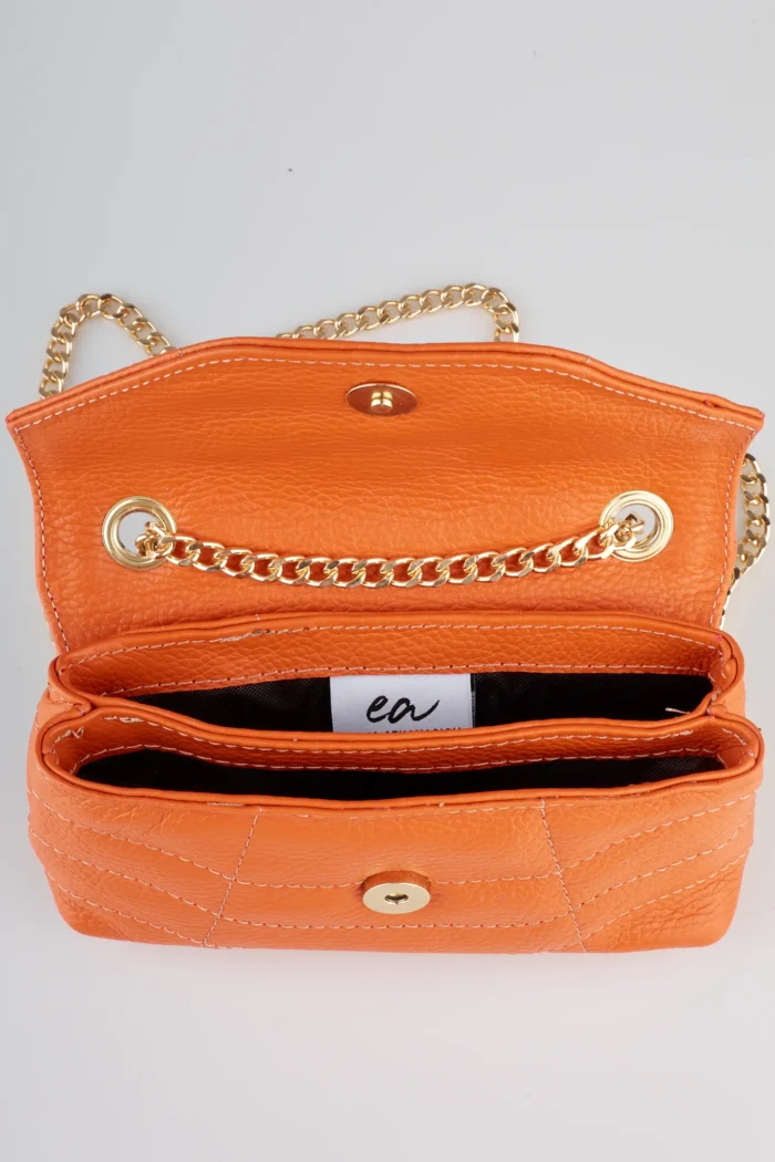 Mini Phone Bag Πορτοκαλί - Image 5