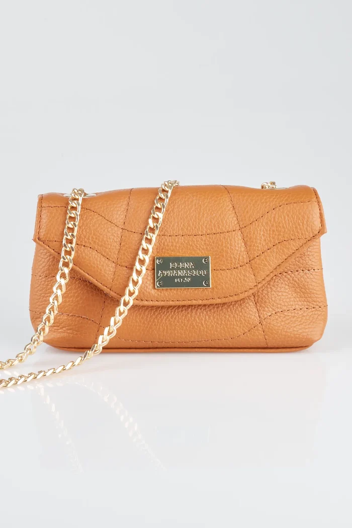 Mini Phone Bag Κονιάκ - Image 2