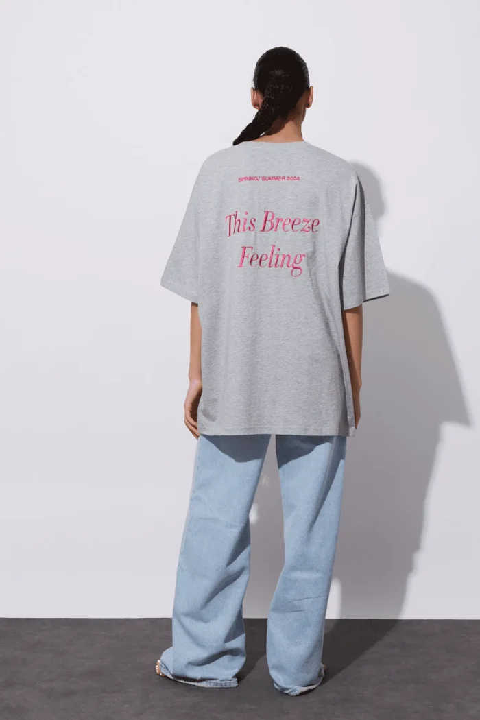 Breeze T-Shirt Apparel Γκρι - Image 2