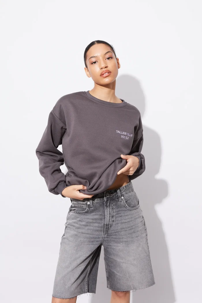 Naomi Sweater Apparel Ανθρακί - Image 3