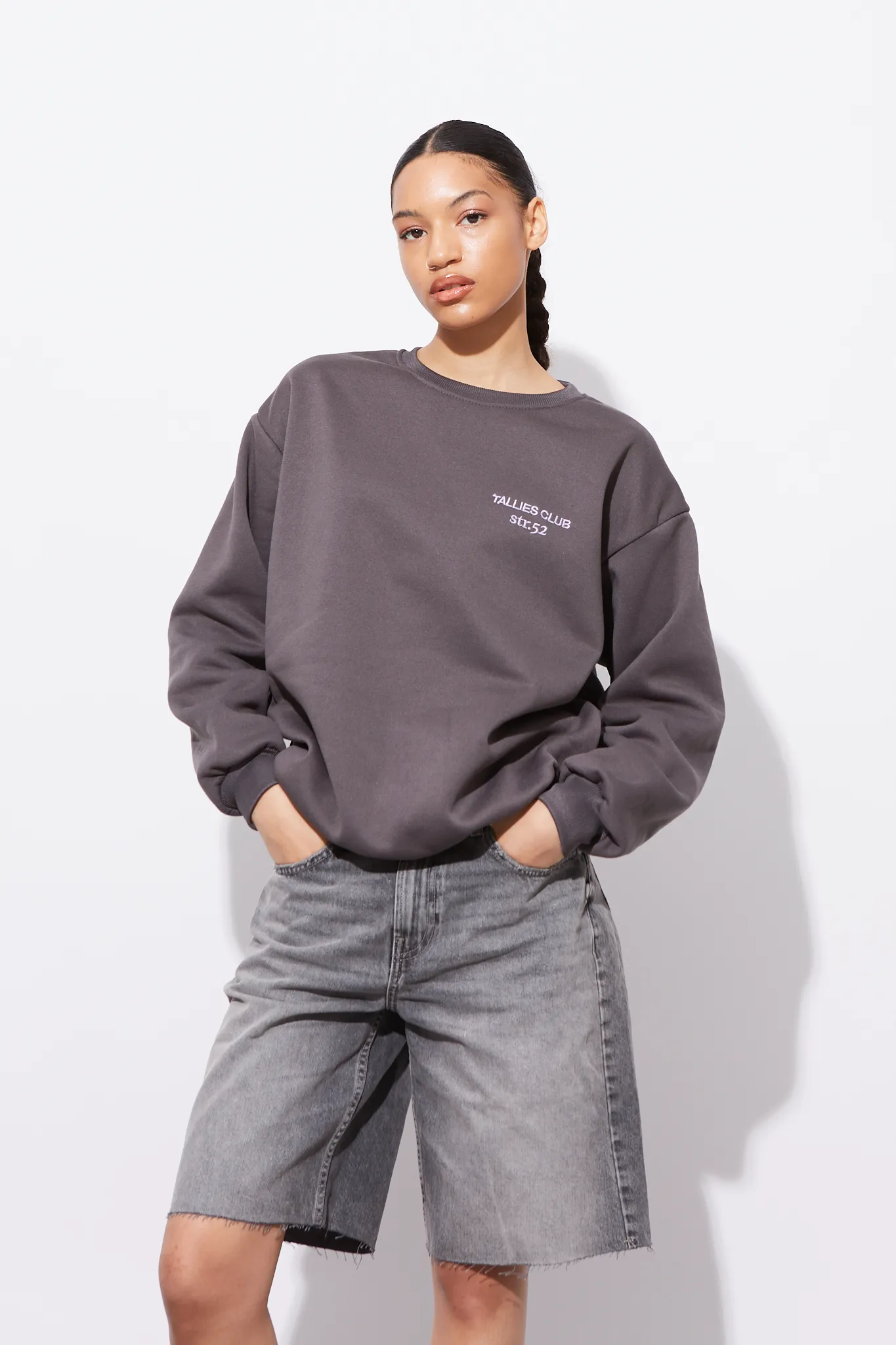 Naomi Sweater Apparel Ανθρακί - Image 1