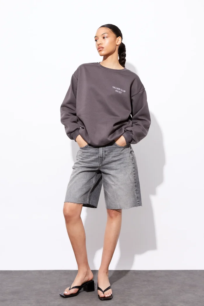 Naomi Sweater Apparel Ανθρακί - Image 2