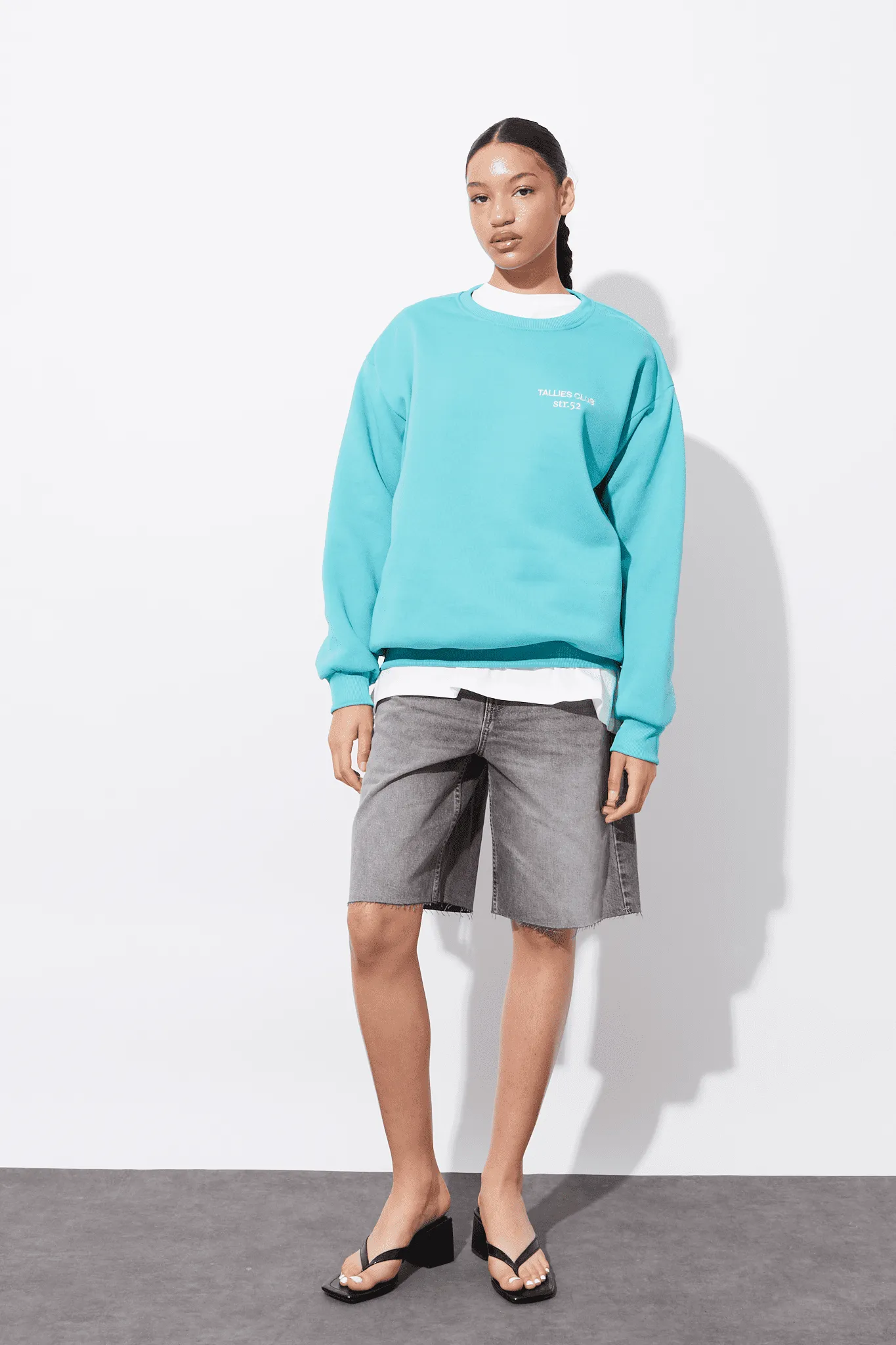 Naomi Sweater Apparel Τιρκουάζ - Image 1
