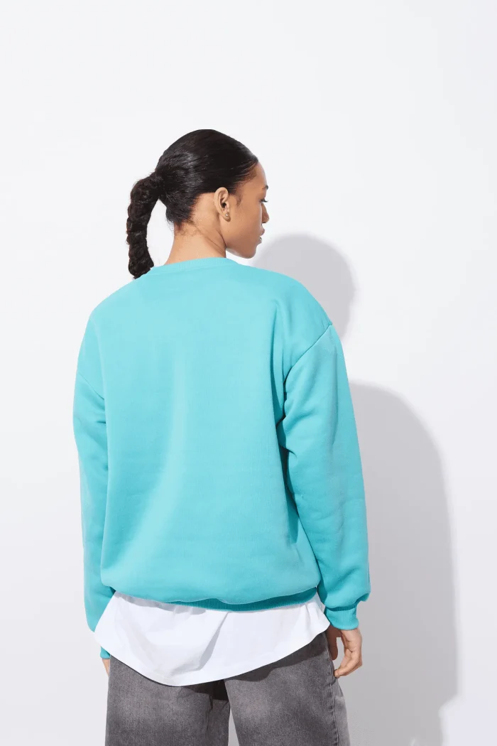 Naomi Sweater Apparel Τιρκουάζ - Image 3