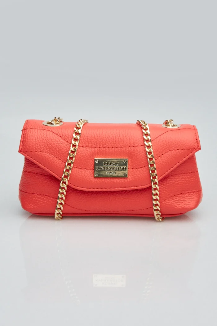 Mini Phone Bag Κοραλί - Image 2