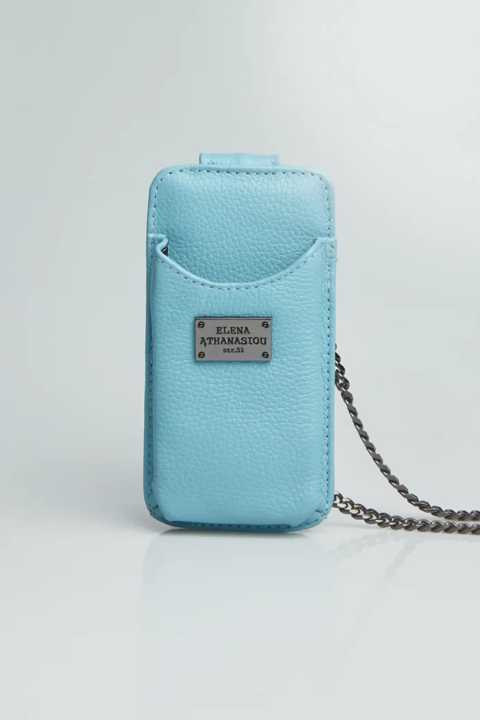 Chain Phone Bag Μπλέ - Image 4