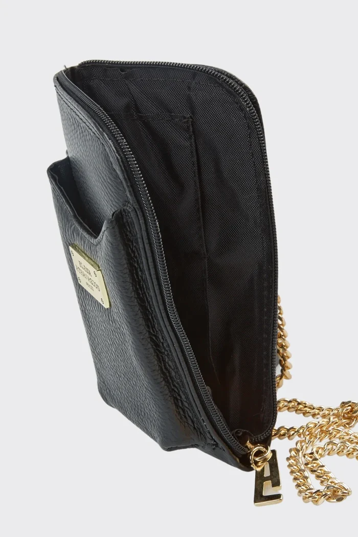 Chain Wallet Phone Bag Μαύρη - Image 4