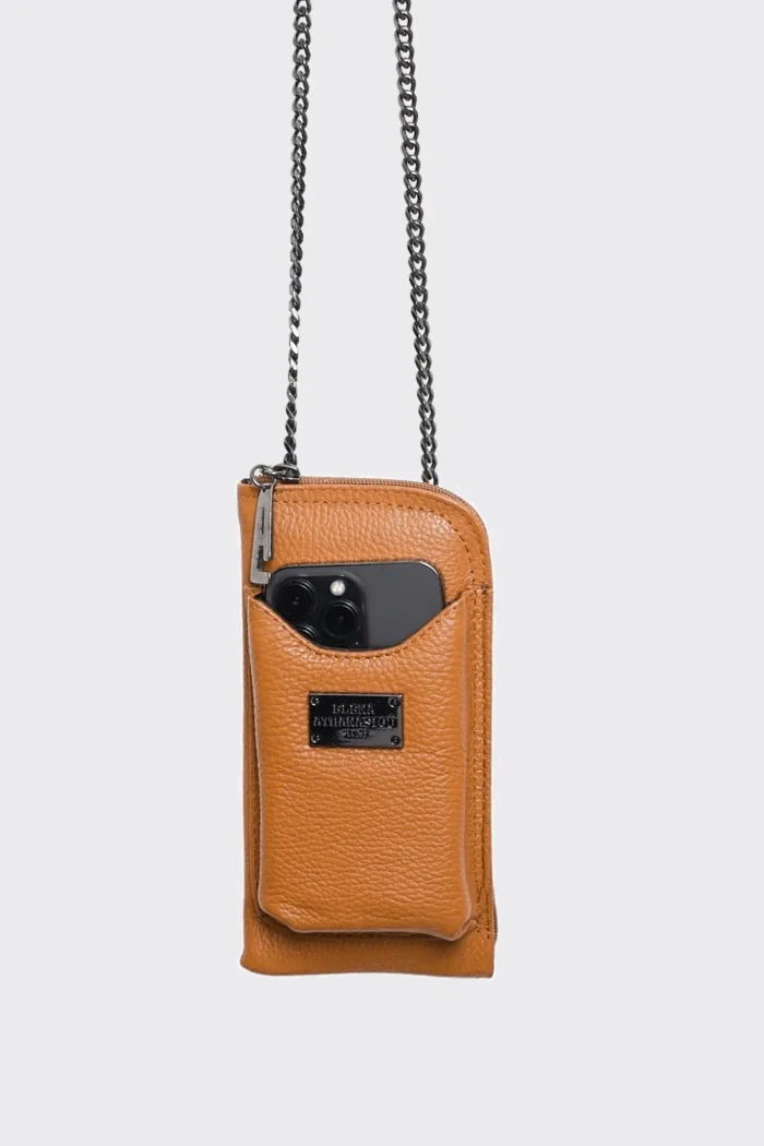 Chain Wallet Phone Bag Κονιάκ - Image 2
