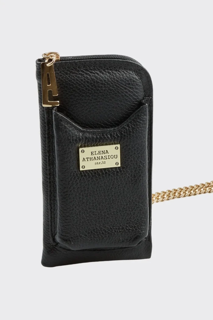 Chain Wallet Phone Bag Μαύρη - Image 3