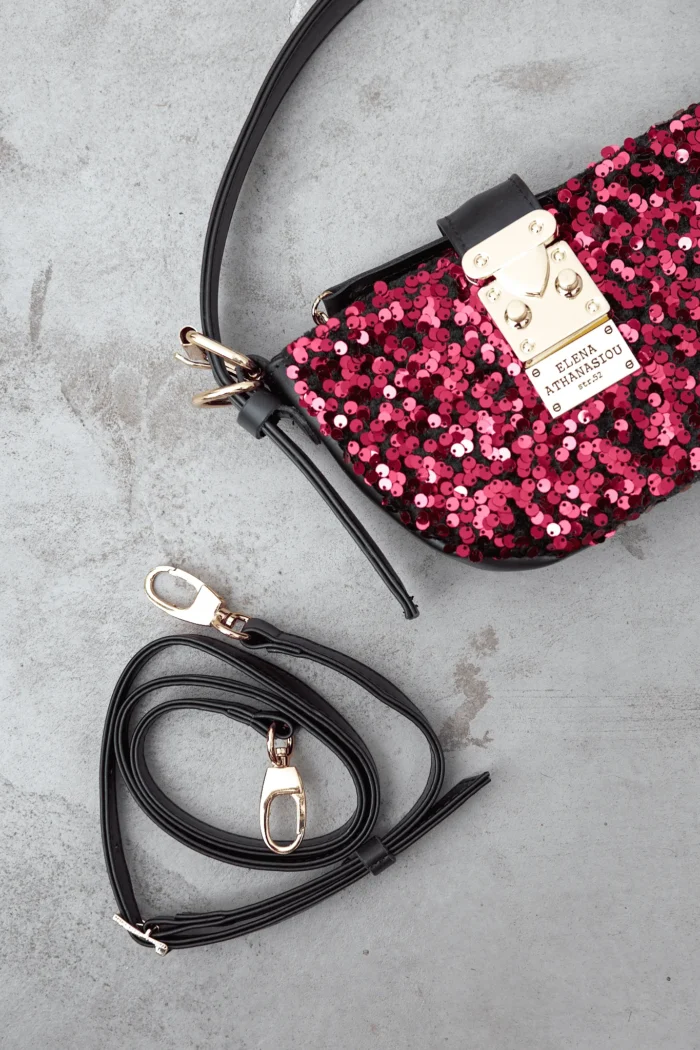 Radiant Moon Τσάντα Εξοδου Μπορντω - Image 4