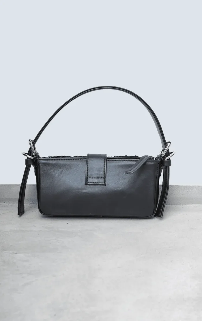 Radiant Square Τσάντα Εξοδου Μπορντω - Image 5