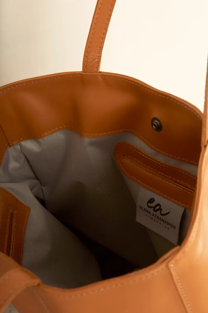 Rebel Tote & Shopper Bag Κονιακ - Image 4