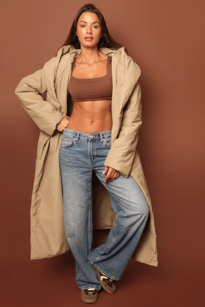 Εve Puffer Apparel Μπεζ - Image 4