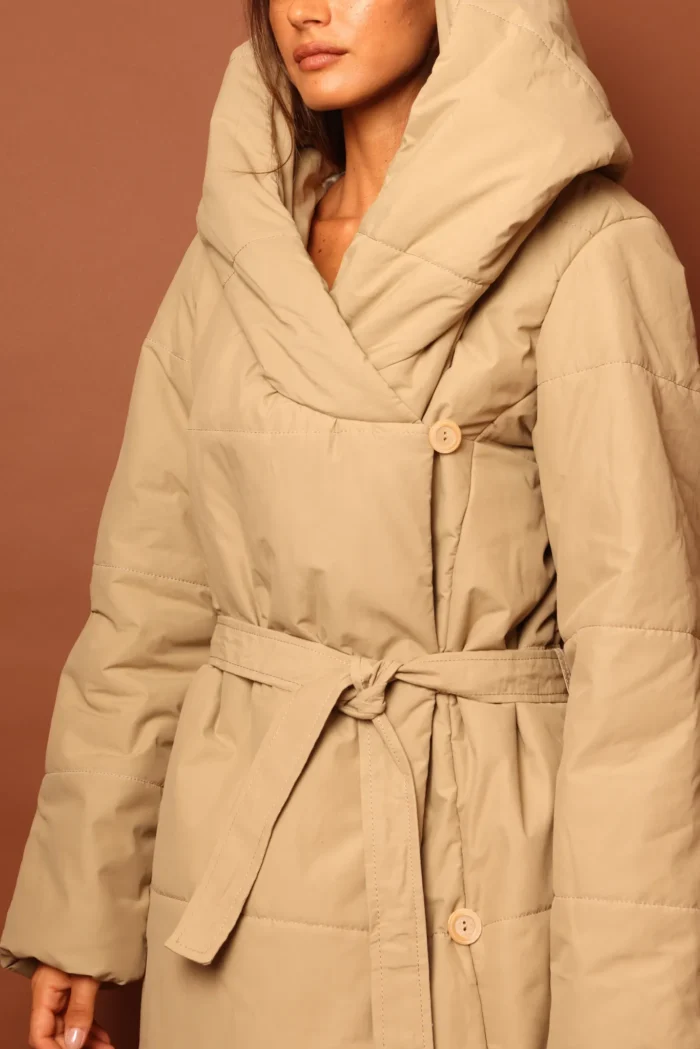 Εve Puffer Apparel Μπεζ - Image 2