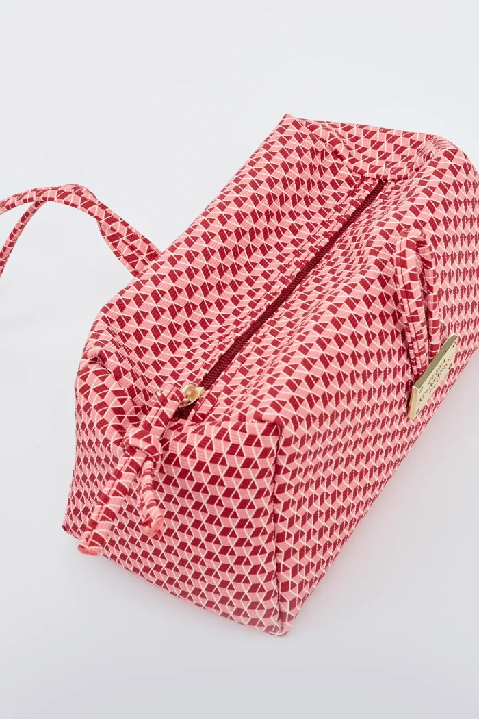 Lunchbag Cube Τσάντα Εξοδου Ροζ - Image 4