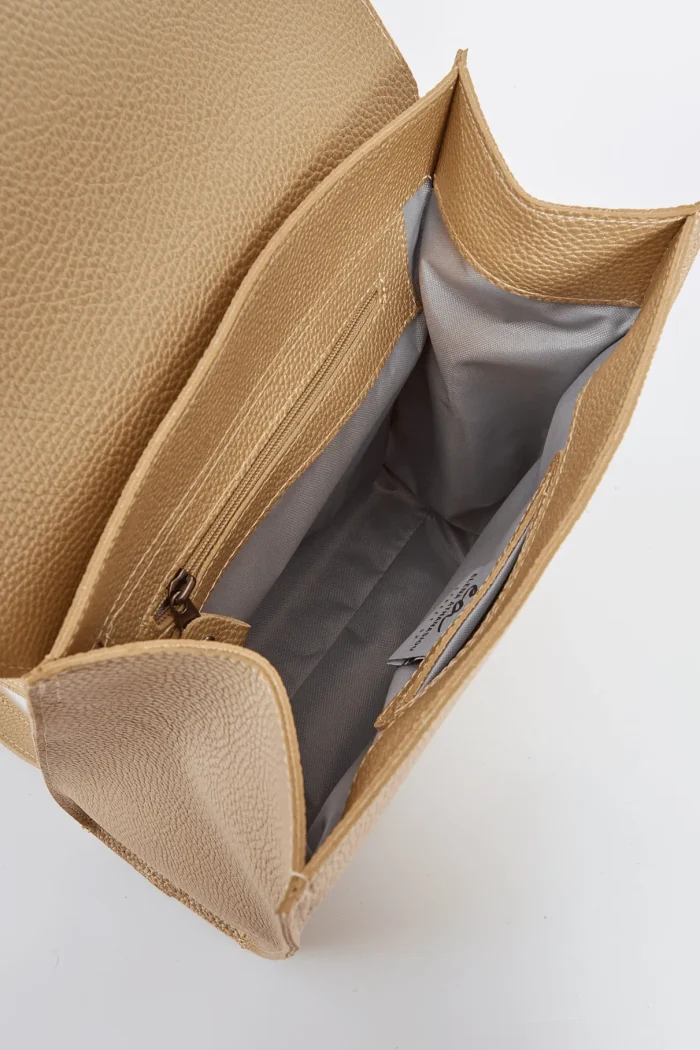 Belt Up Backpack Γυναικείο Χρυσό - Image 4