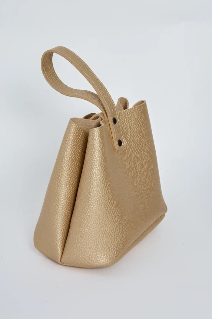 Belt Up Τσάντα Εξοδου Χρυσο - Image 4