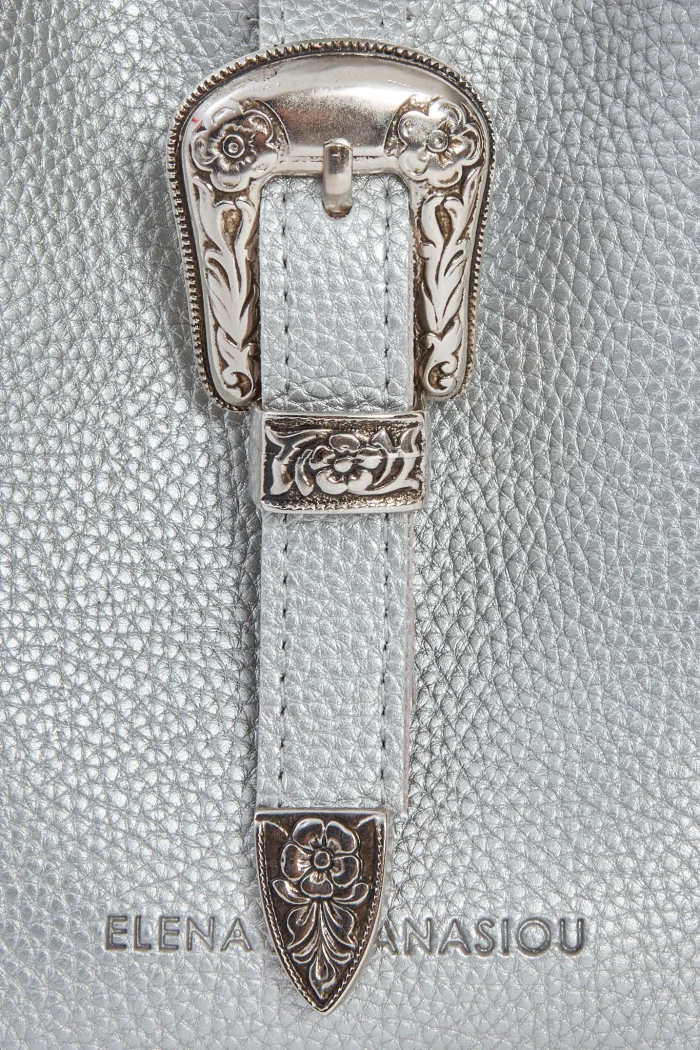 Belt Up Τσάντα Εξοδου Ασημί - Image 2