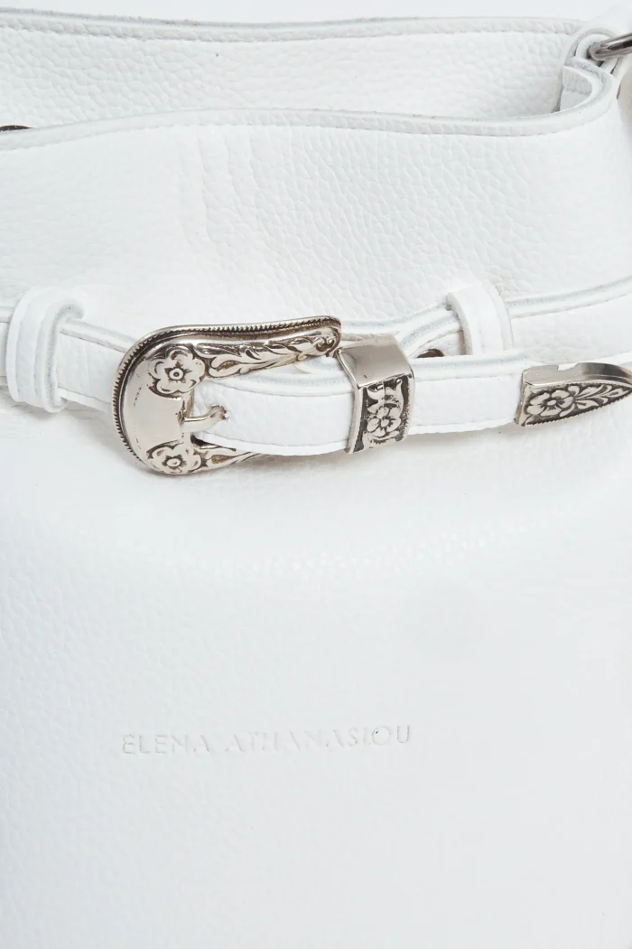 Belt Up Pouch Bag Λευκό Large - Image 3