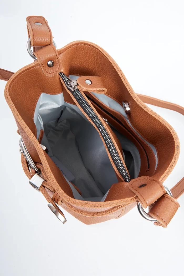 Belt Up Pouch Bag Κονιάκ Small - Image 4