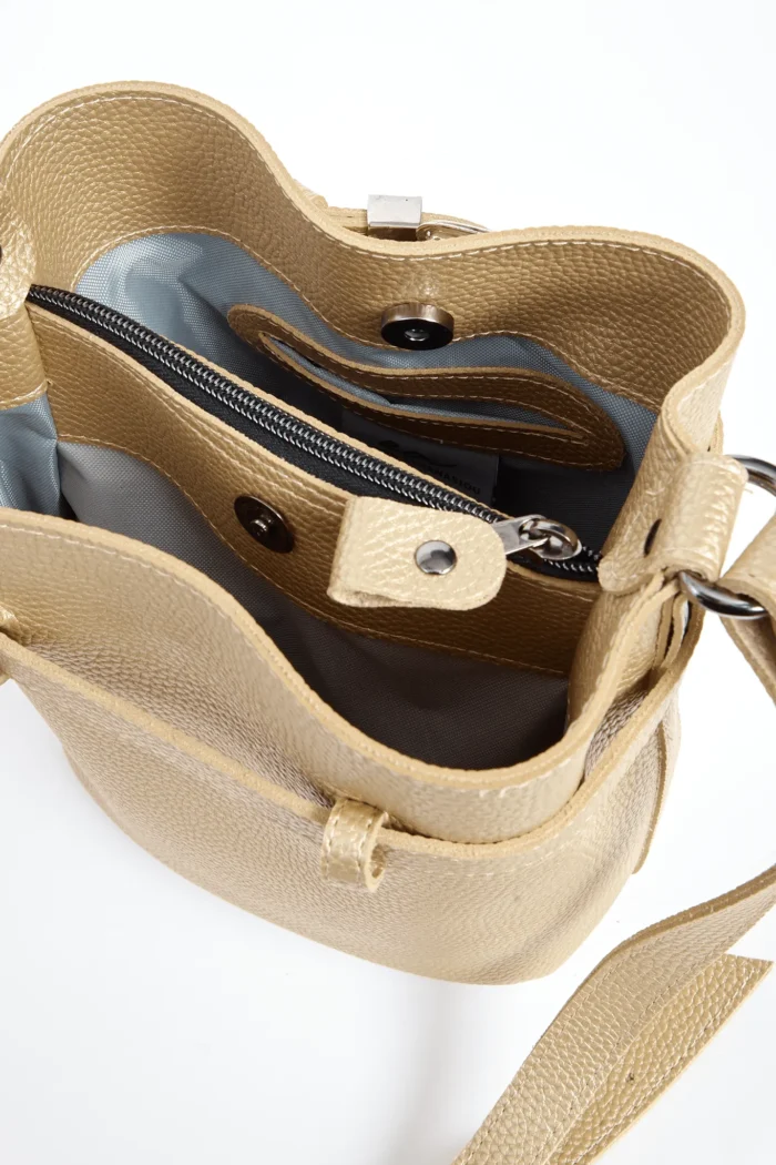 Belt Up Pouch Bag Χρυσό Large - Image 3