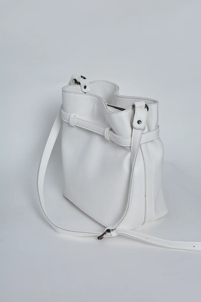 Belt Up Pouch Bag Λευκό Large - Image 2