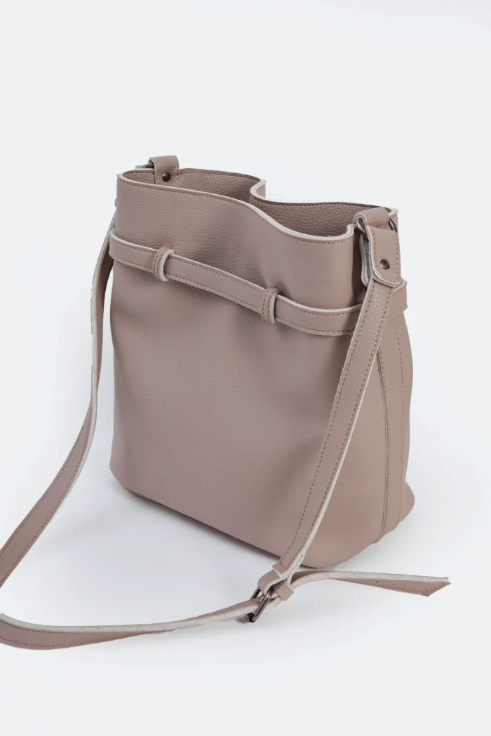 Belt Up Pouch Bag Γκρι Large - Image 2