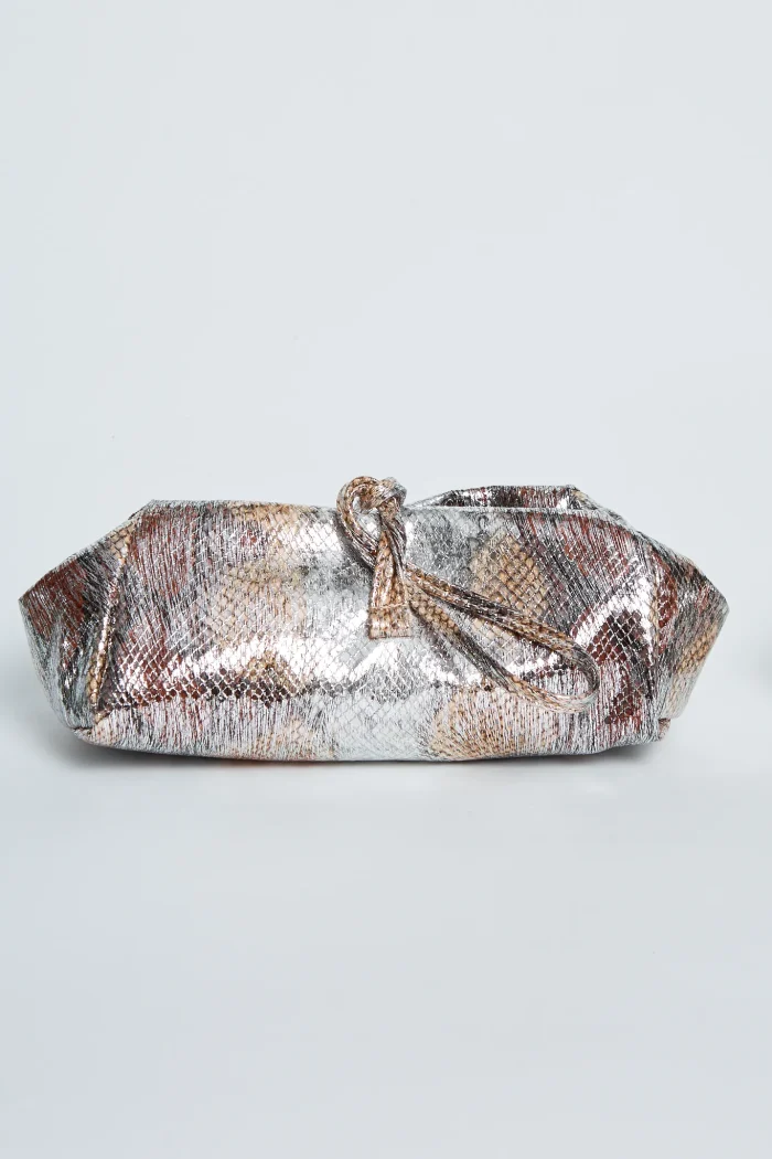 Lunchbag Shiny Snake Τσάντα Εξοδου Havana - Image 3