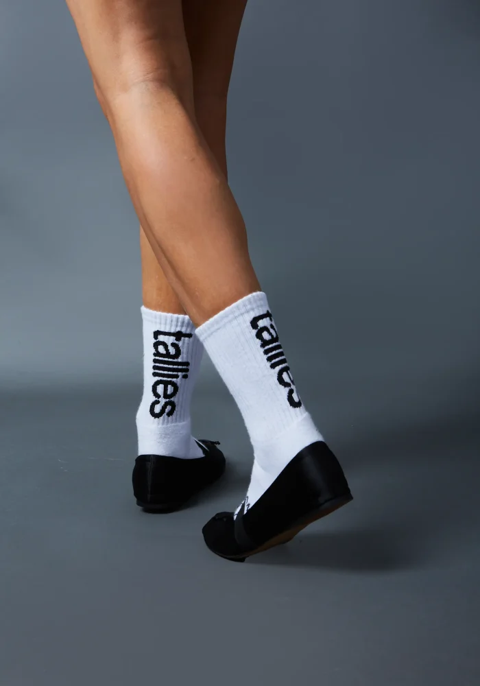 Tallies Socks Apparel Λευκές - Image 3