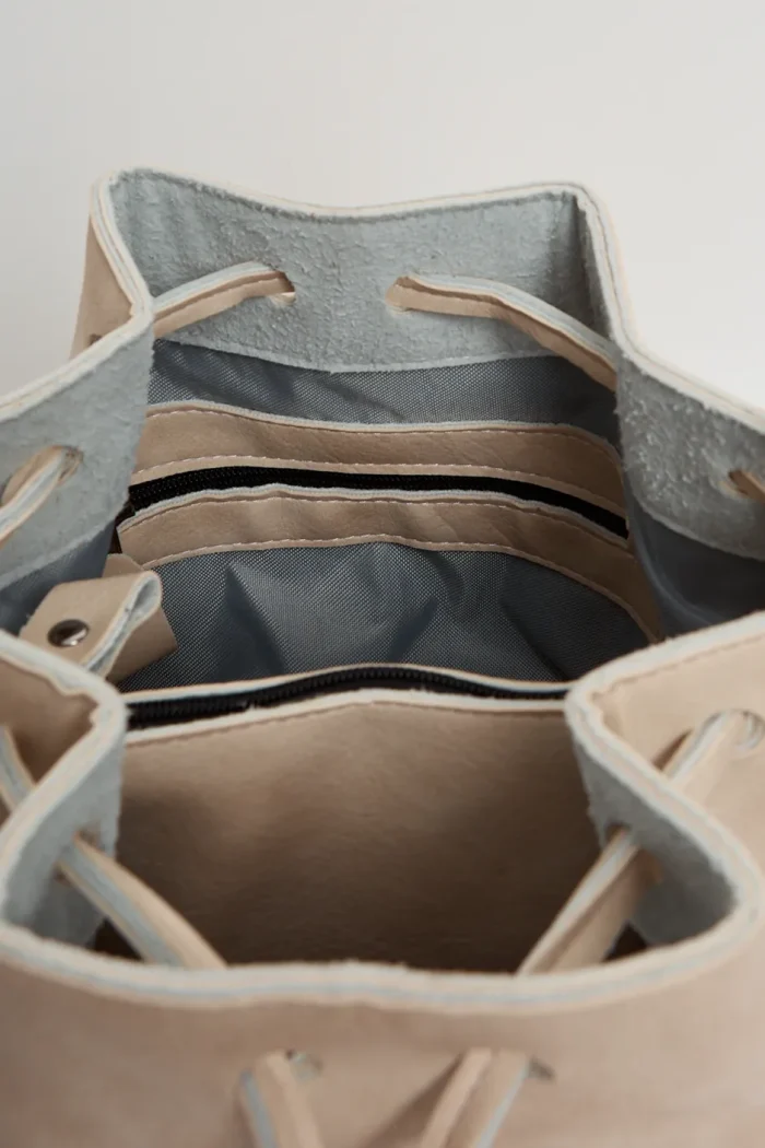 Retro Chain Pouch Bag Μπεζ - Image 4