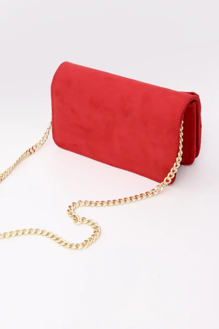 Cocktail Bag Bon Bon Τσάντα Εξοδου Κοκκινο - Image 5