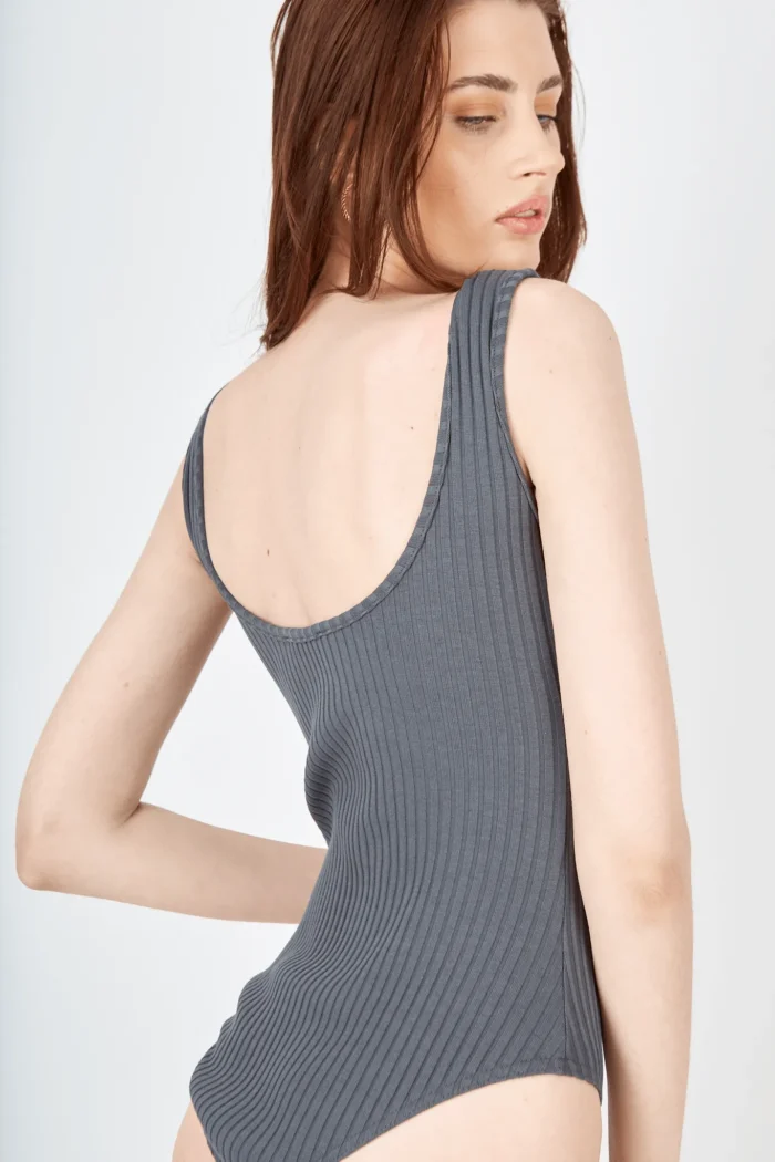 Κορμάκι Josie Apparel Γκρι - Image 3