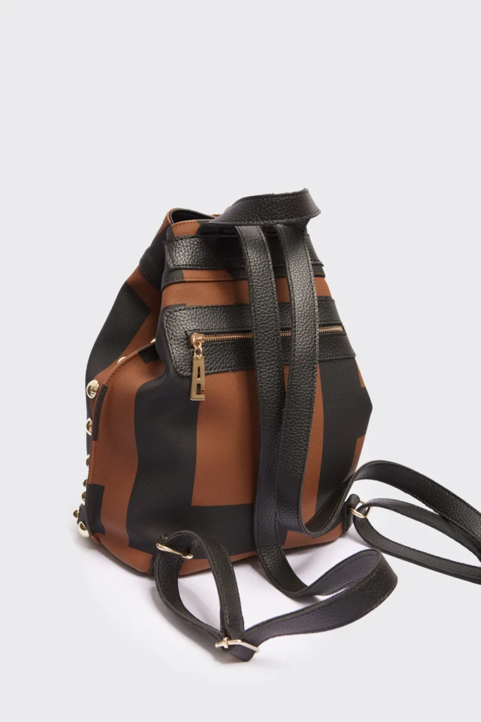 Black N' Metal Hype Ea Logo Backpack Γυναικείο Καφέ - Image 4