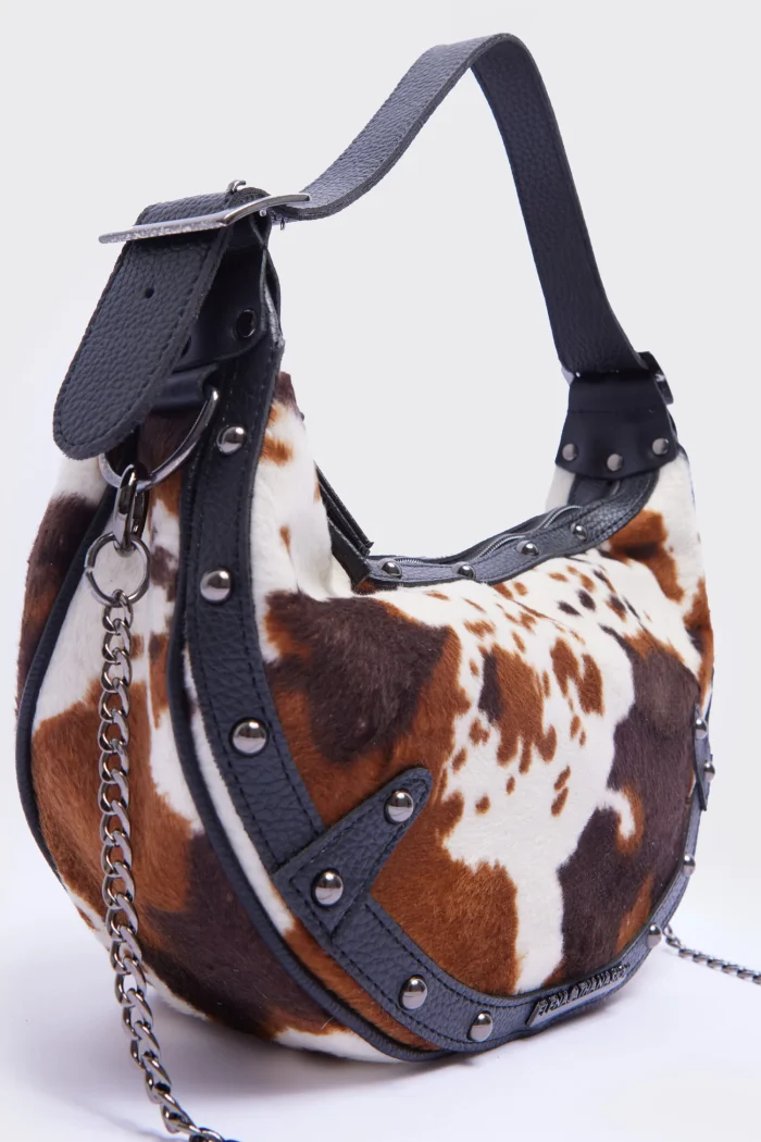 Hype Vegan Τσάντα Ώμου Animal Print - Image 3