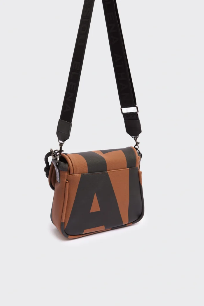 Messenger Combo Τσάντα Ώμου Καφε - Image 5