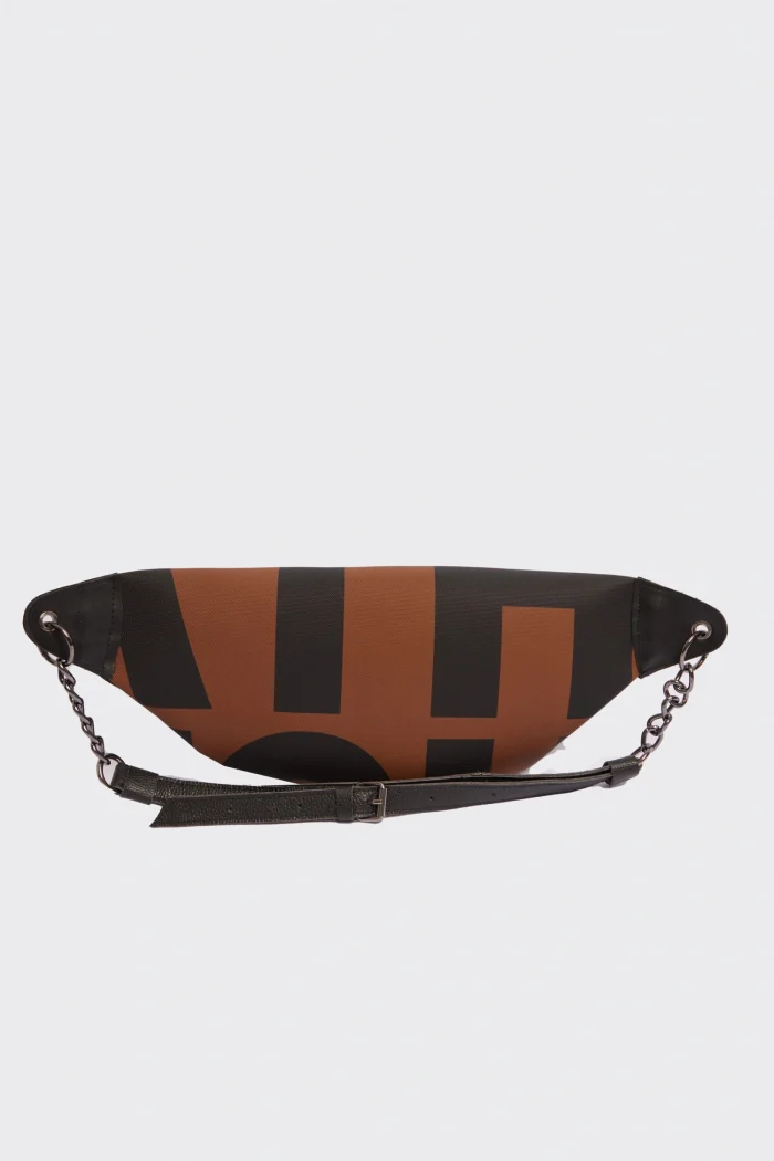 Body Bag Large Ea Logo  τσαντα Χιαστί Καφέ large - Image 6